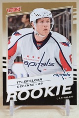 2008-09 Upper Deck Victory Gold Tyler Sloan #313 Rookie Washington Capitals